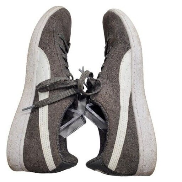 PUMA Suede Grey and White Womens-size US 10 - Picture 9 of 11